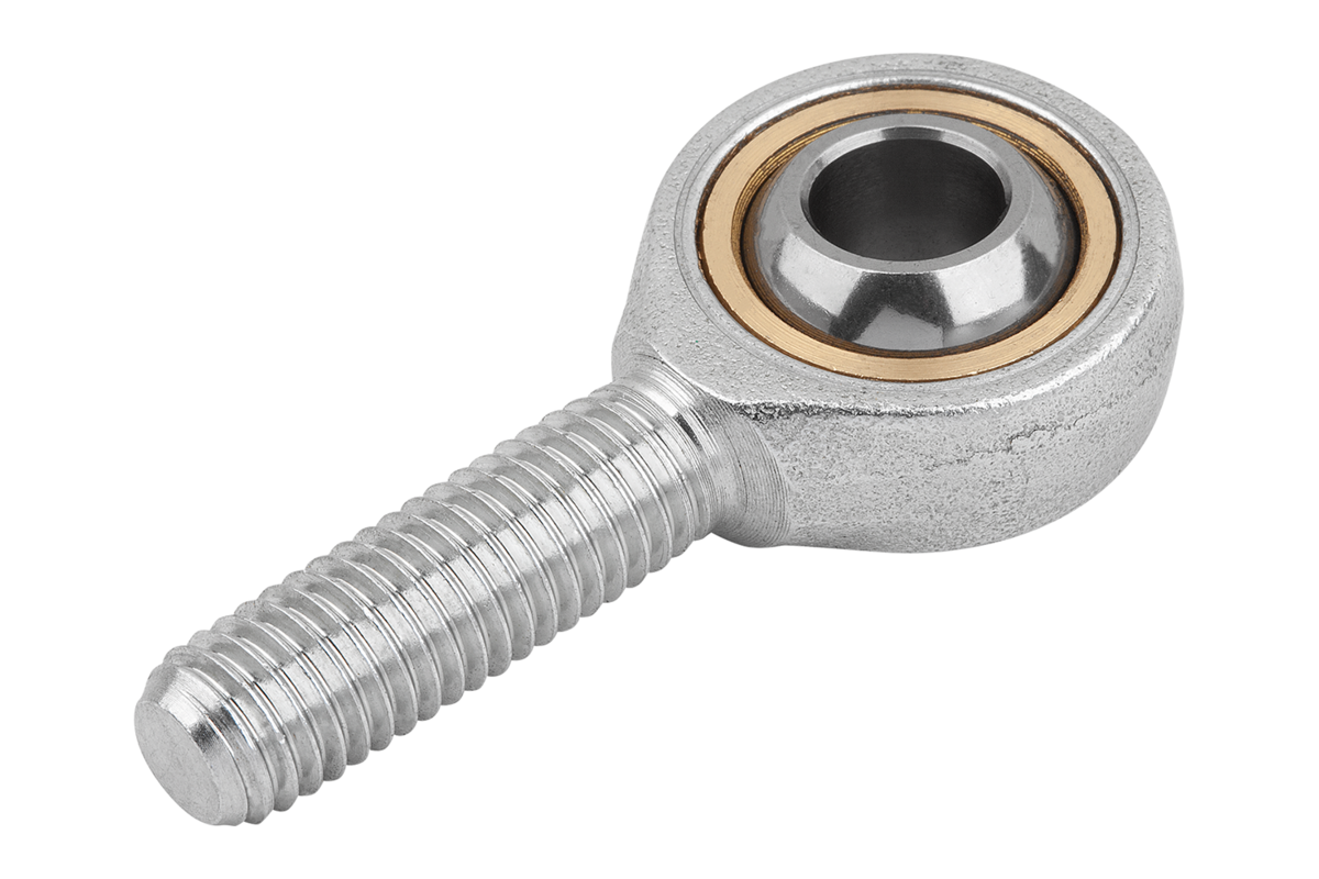 Kloubová hlavice ISO 12240-1, M16 vnější závit, ocel ZB