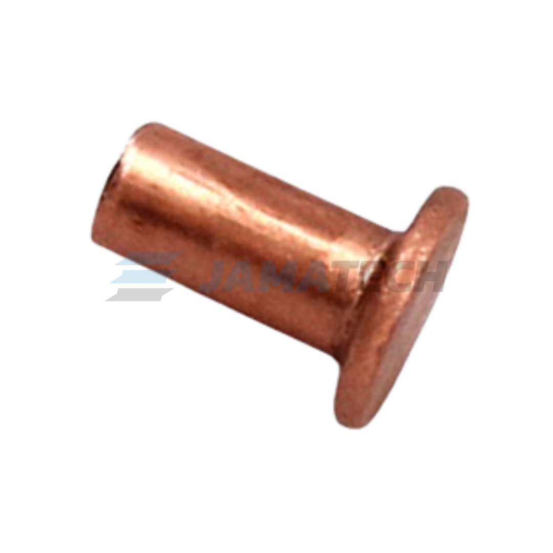 Nýt DIN 7338A CU 4x 8 plochá hlava měď