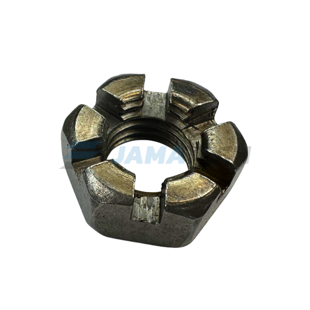 Matice korunková DIN 937 4.8 M 6 nízká