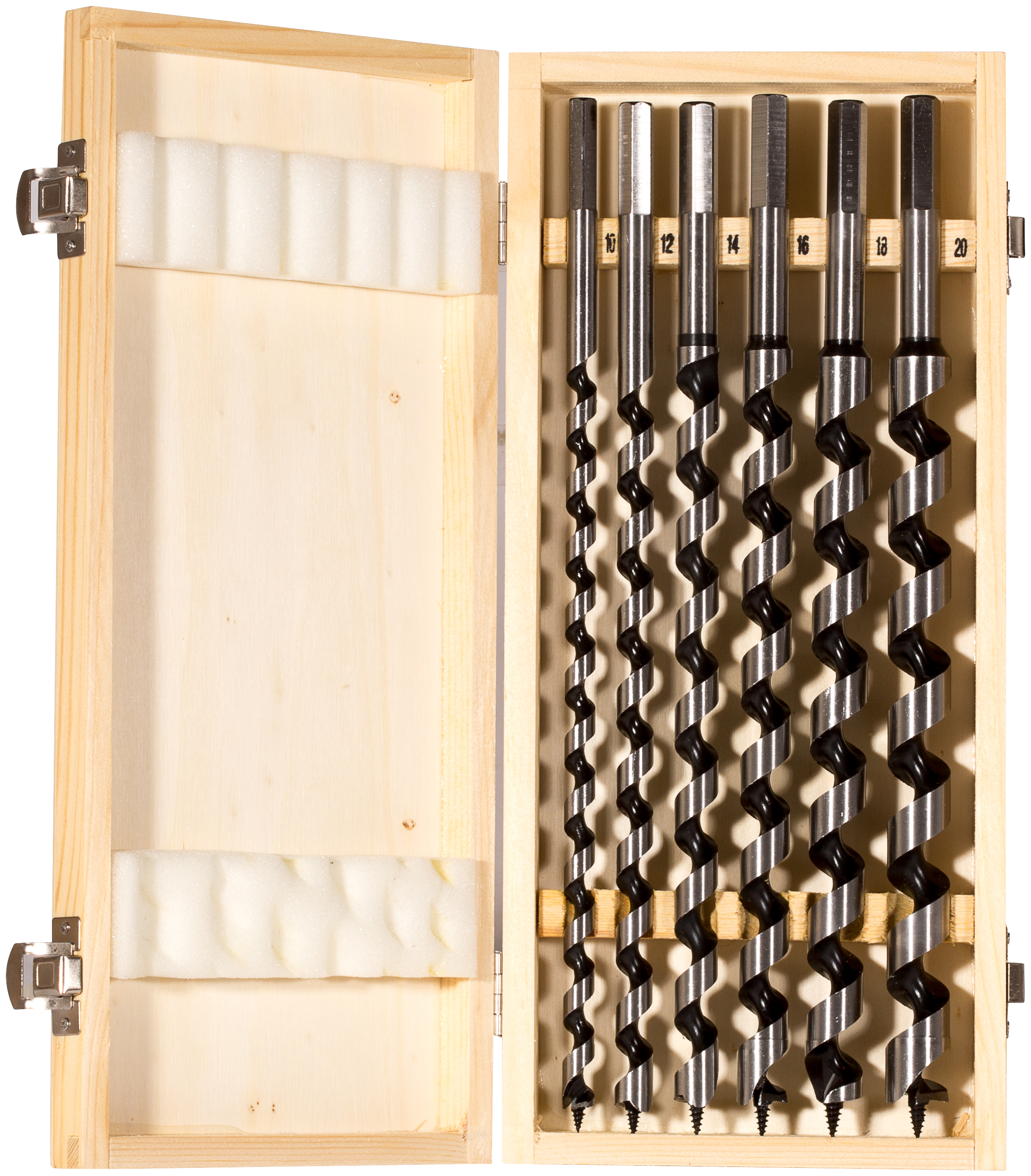 Sada hadovitých vrtáků do dřeva 320 mm (6 ks)