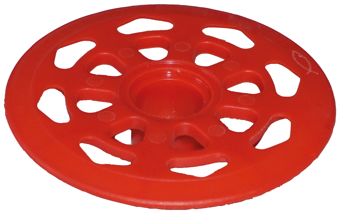 Izolační talířek DT 60/12 červený