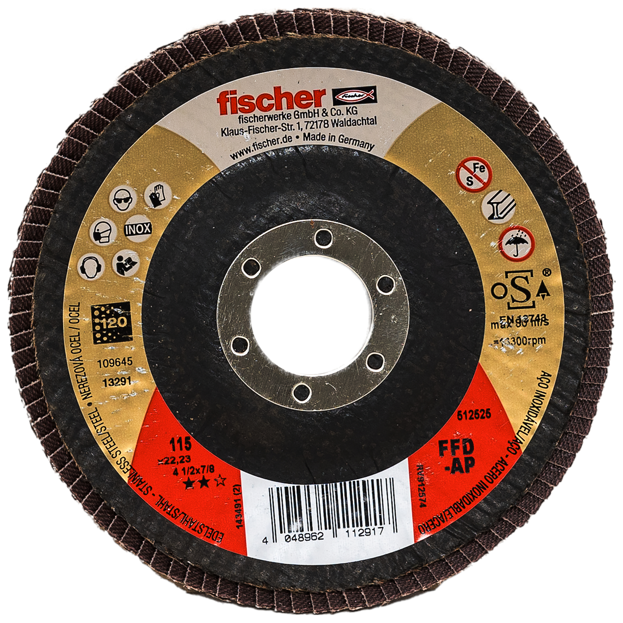 Kotouč lamelový 115 zr.120 Fischer