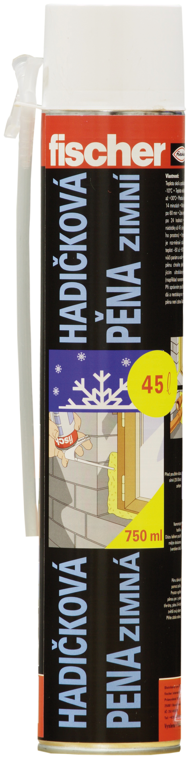 Pěna 500ml hadičková zimní 30l 525011