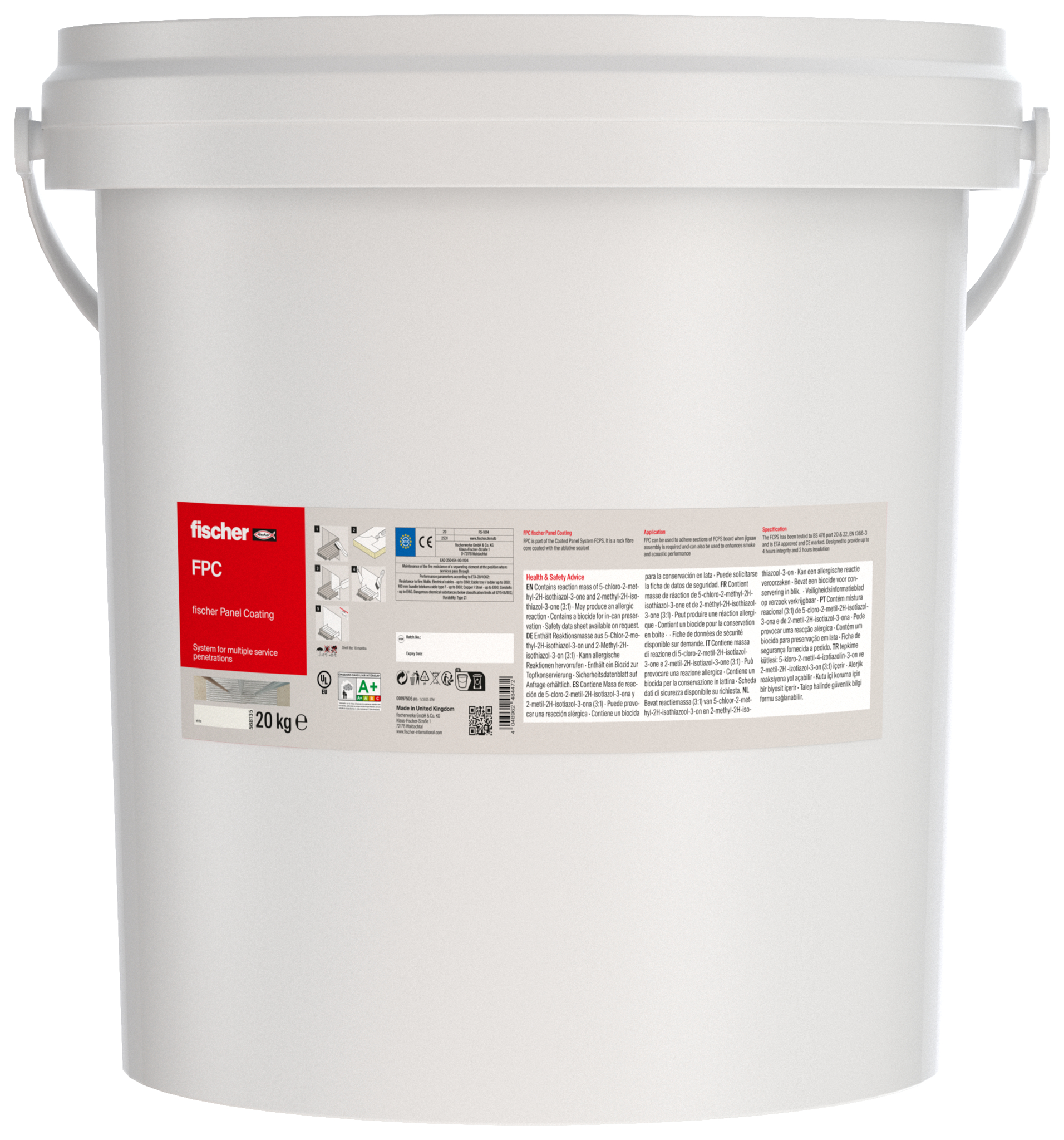 Fischer Protipožární nátěr FCP/20lt