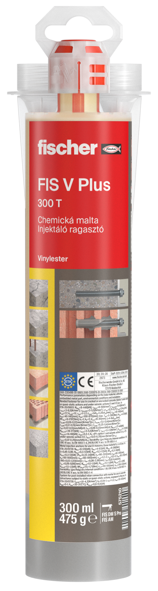 Chemická kotva V plus 300 T 575210