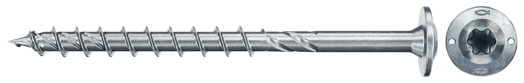 Vrut ZN FPF-WTP 6,0 x 80 BC 100