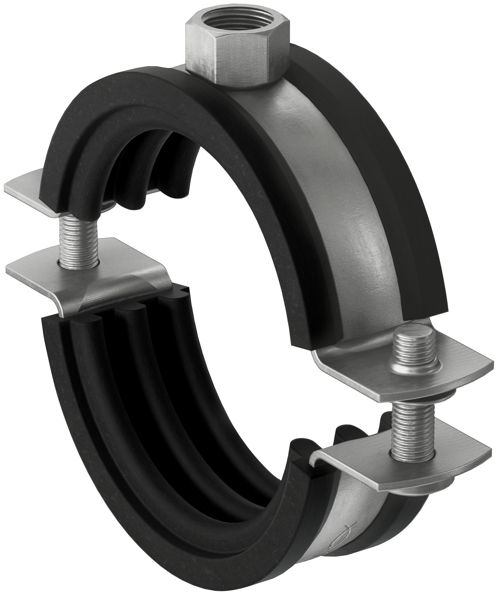 Fischer dvoušroubková objímka FRS 67 - 71 nerez A2