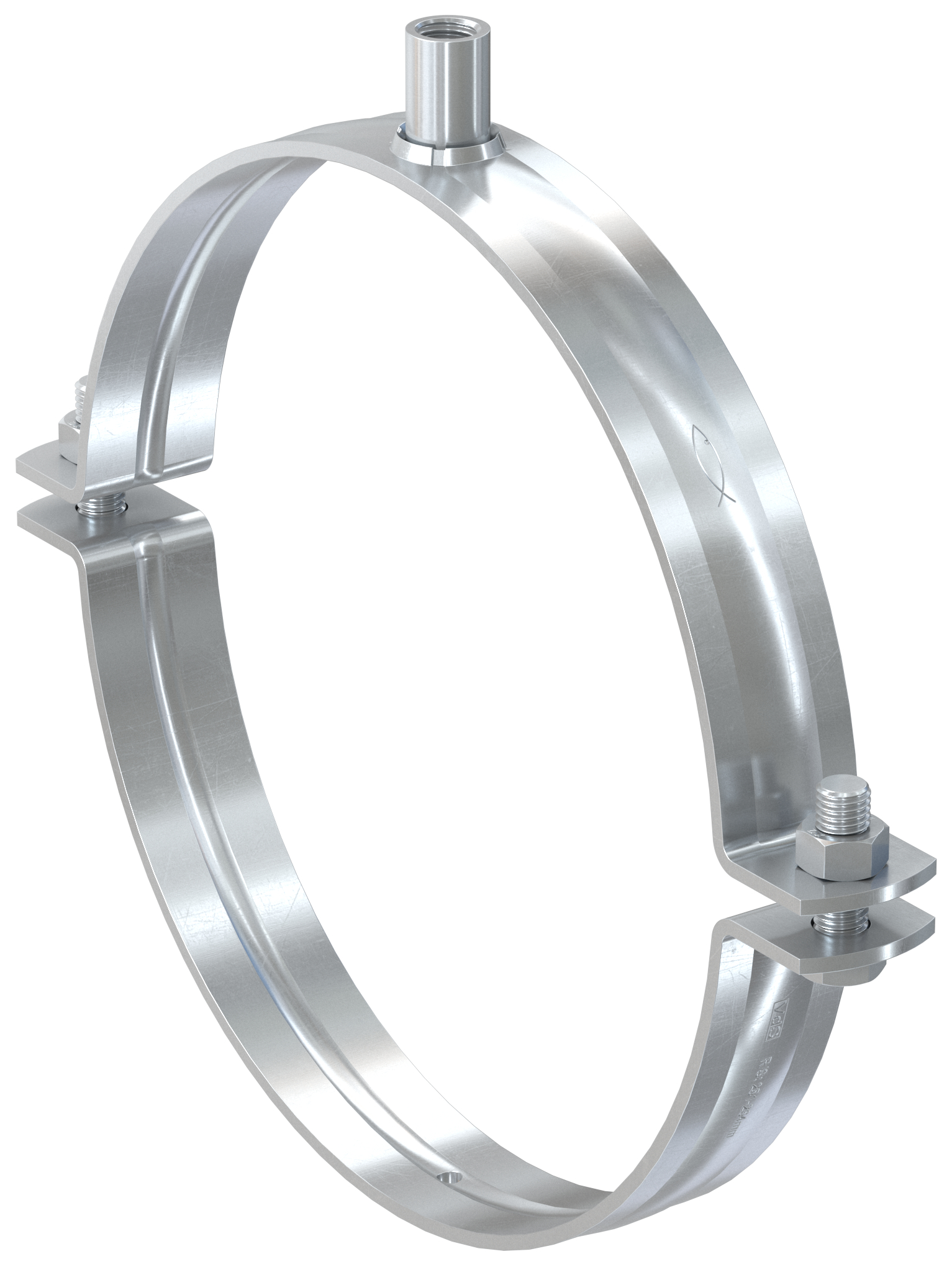 Fischer objímka bez pryže pro těžká potrubí FRSMN 133 - 140 M12/M16