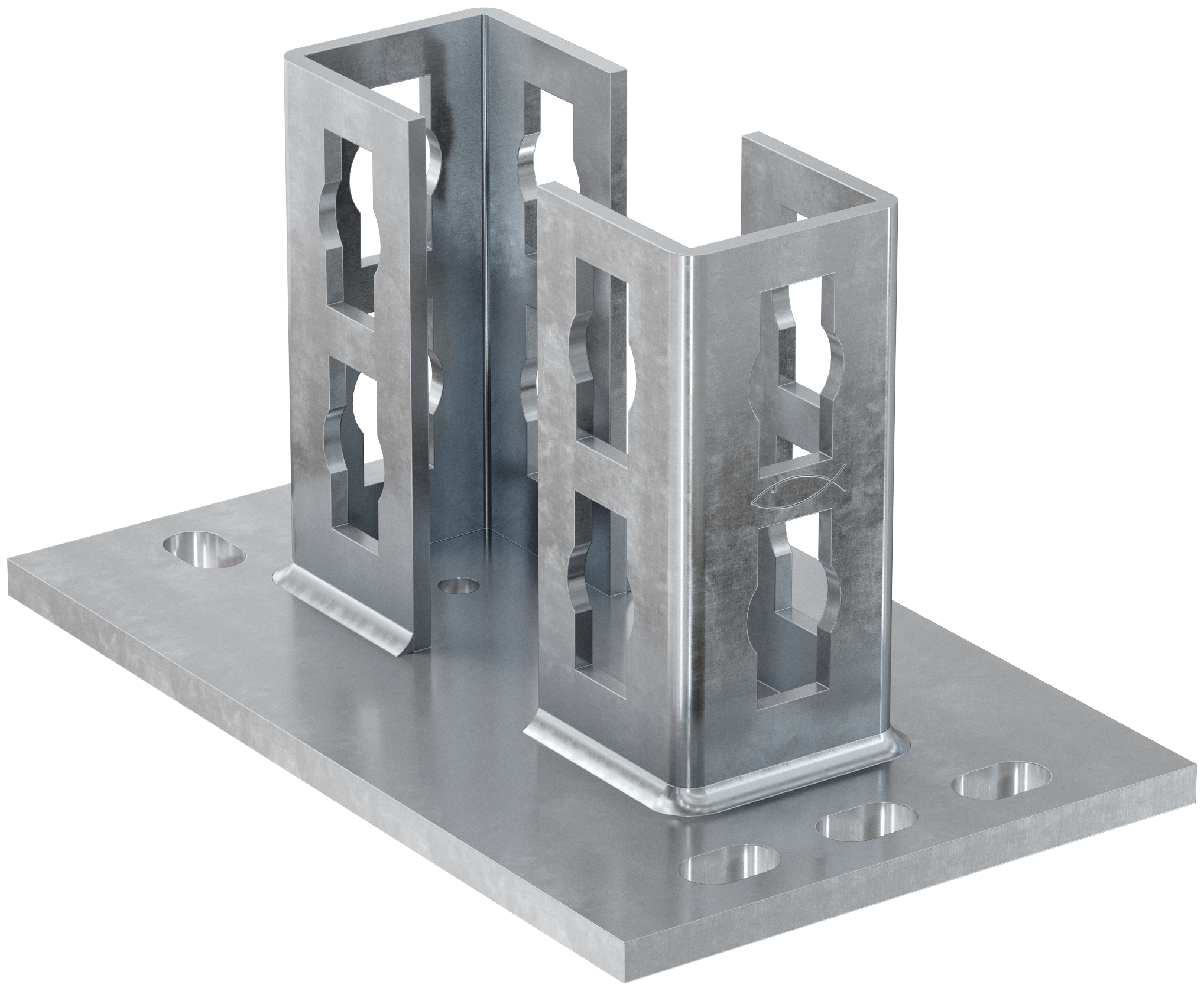 Fischer sedlová příruba PSF124
