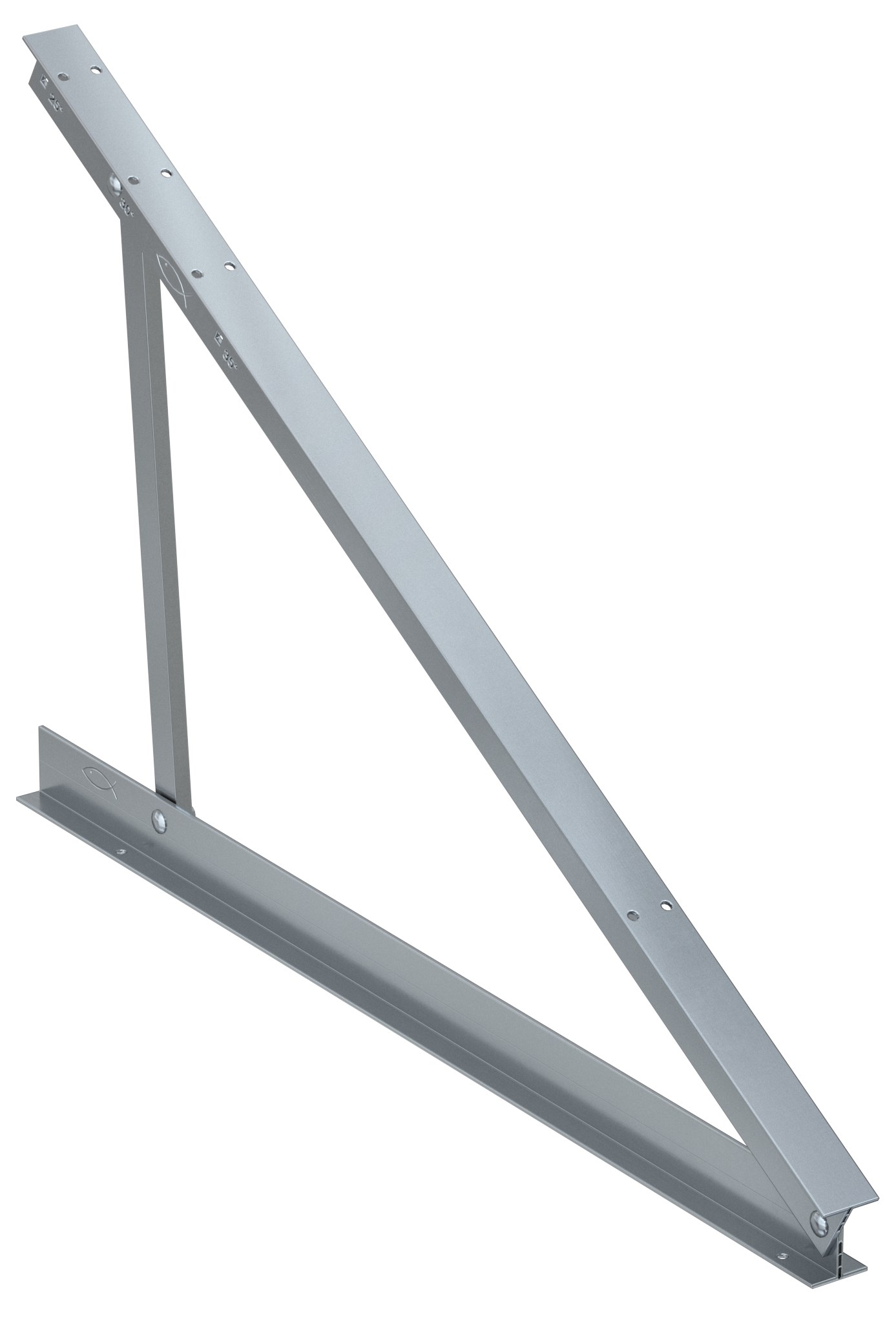 Rám trojúhelníkový STFN 25°-30°-35° (střechy s atikou)