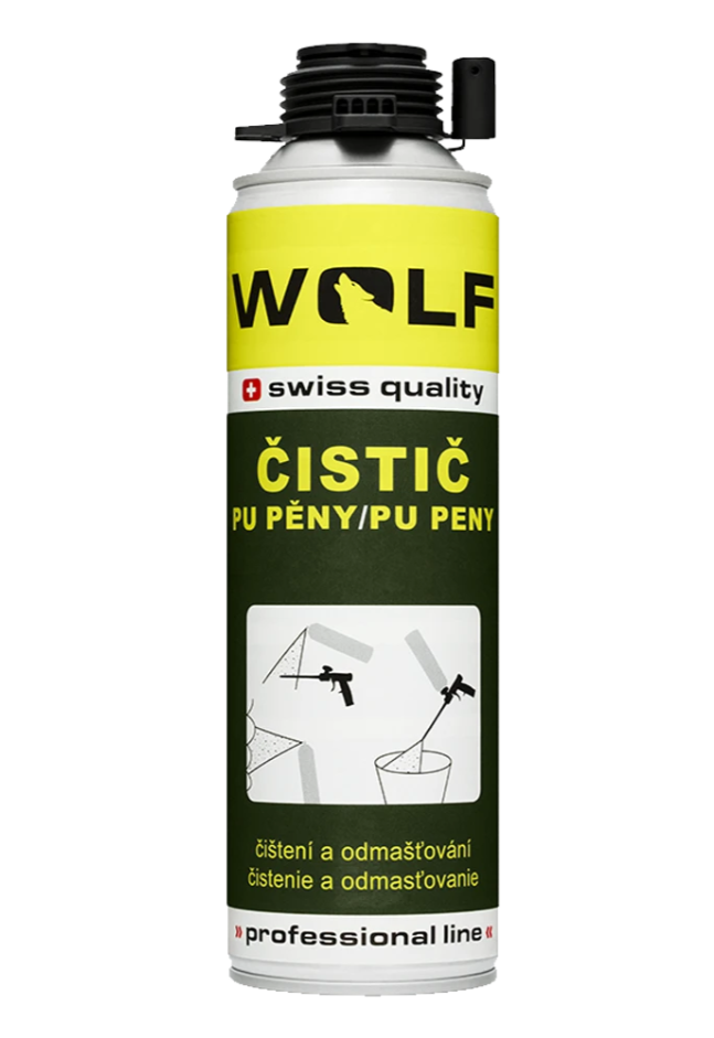 Čistič pěny PU Wolf 500ml