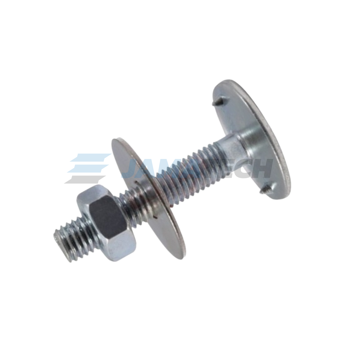 Šroub ČSN 021329 M10x 40 komplet s maticí a podložkou