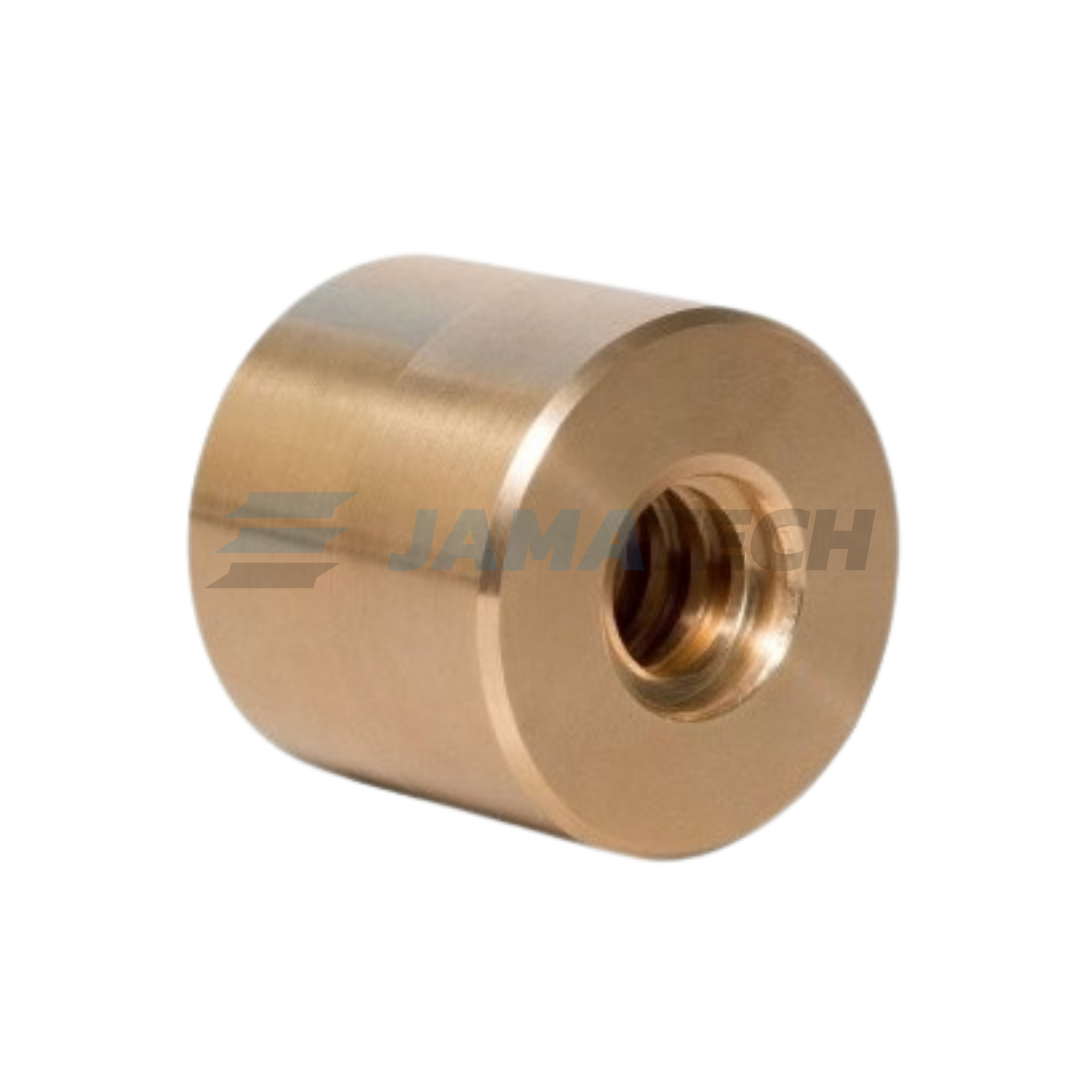 Trapézová matice 36/6 D75xL72 bronz