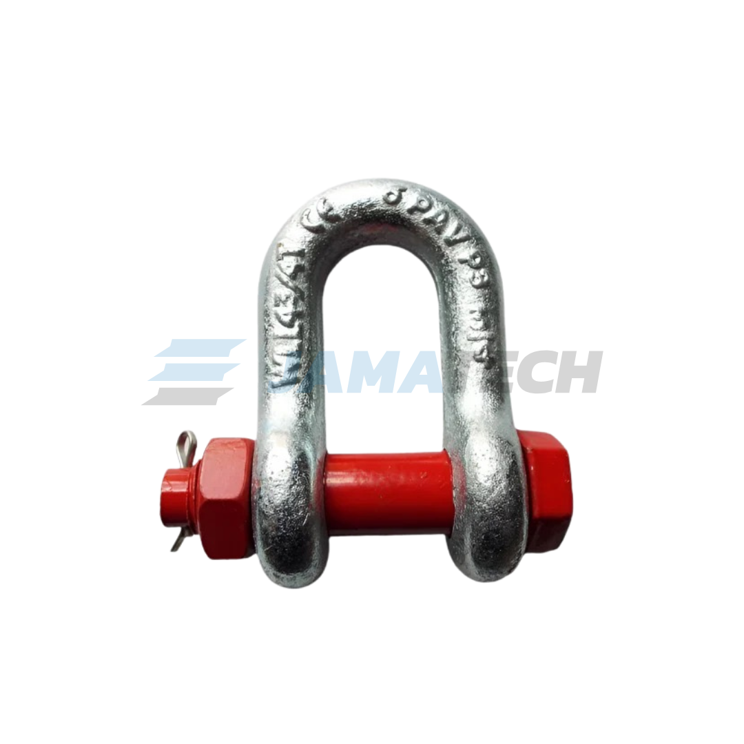 Třmen rovný pevnostní typ D se šroubem 12t zámek řetězu